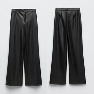 Zara leather pants